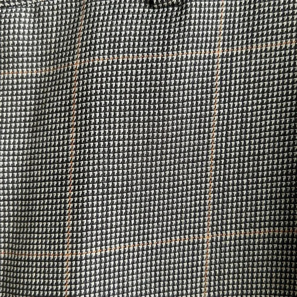 Polo Ralph Lauren Men’s Brown Plaid Mohair Wool Blend Slacks Size 34 Waist - Picture 4 of 7